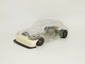 Piste 1/12&deg; &eacute;lectrique Tamiya Renault 5 Turbo&nbsp;58026 (1981). 
